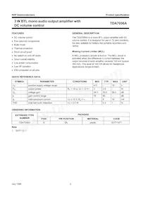 TDA7056A/N2 Datenblatt Seite 2