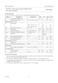 TDA7056A/N2 Datenblatt Seite 5