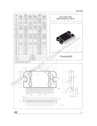 TDA7383 Datasheet Page 11