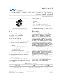 TDA75610SEP-HLX Datenblatt Cover