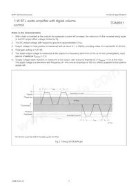 TDA8551T/N1 Datasheet Pagina 7