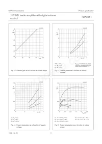 TDA8551T/N1 Datasheet Pagina 11