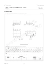 TDA8551T/N1 Datenblatt Seite 13