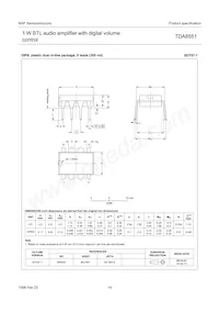 TDA8551T/N1 Datenblatt Seite 14