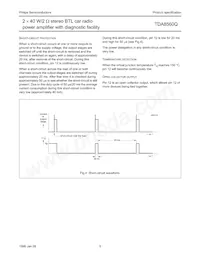 TDA8560Q/N1C Datasheet Page 5