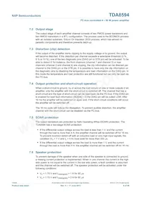 TDA8594SD/N1 Datasheet Page 6