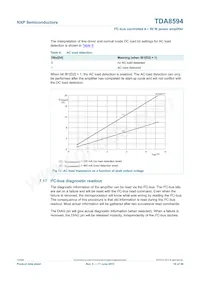 TDA8594SD/N1 Datasheet Pagina 18