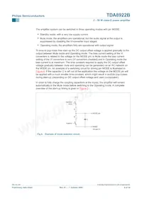 TDA8922BJ/N2 Datasheet Pagina 6