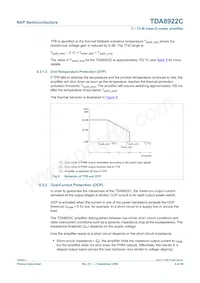 TDA8922CJ/N1 Datenblatt Seite 9