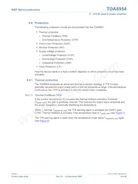 TDA8954TH/N1 Datasheet Pagina 9
