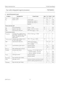 TEF6890H/V3數據表 頁面 5