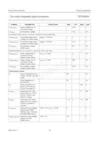 TEF6890H/V3 Datenblatt Seite 18