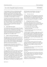 TEF6894H/V3 Datasheet Page 9