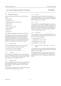 TEF6894H/V3 Datasheet Pagina 10