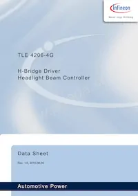 TLE42064GXUMA1數據表 封面