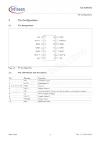 TLE42064GXUMA1 Datasheet Page 5