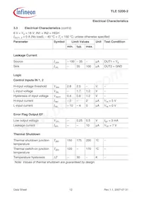 TLE5206-2GP Datasheet Page 12