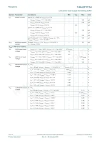 74AUP1T34GF Datasheet Page 7