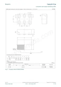 74AUP1T34GF數據表 頁面 15