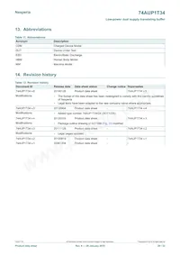 74AUP1T34GF Datasheet Pagina 20