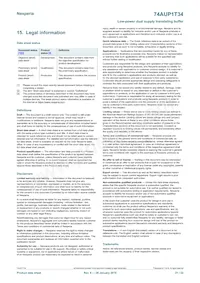 74AUP1T34GF Datasheet Pagina 21