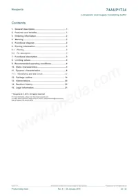 74AUP1T34GF Datasheet Pagina 22