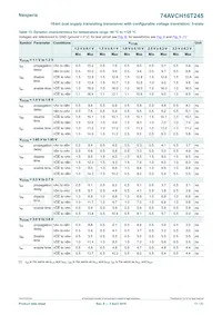 74AVCH16T245EV Datasheet Pagina 11