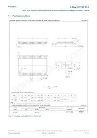 74AVCH16T245EV Datasheet Pagina 18