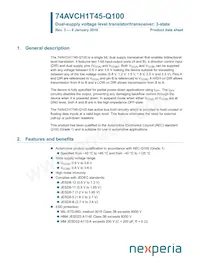 74AVCH1T45GM-Q100H Datasheet Copertura