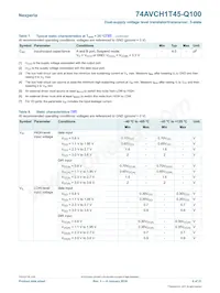 74AVCH1T45GM-Q100H數據表 頁面 6