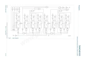 74HC40103PW Datasheet Pagina 4