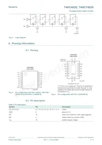 74HCT4020DB Datenblatt Seite 3