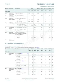 74HCT4020DB Datasheet Pagina 7