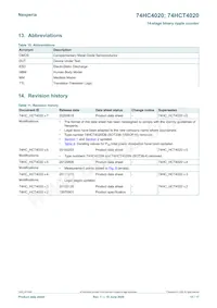 74HCT4020DB Datasheet Pagina 15