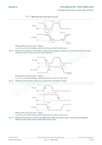 74HCT4060DB-Q100J Datasheet Page 10