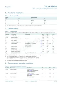 74LVC4245ADB數據表 頁面 4