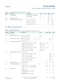 74LVC4245ADB Datasheet Pagina 5