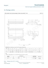 74LVC4245ADB Datasheet Pagina 11