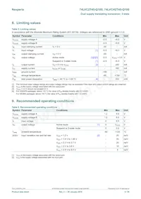 74LVCH2T45DC-Q100H Datenblatt Seite 4