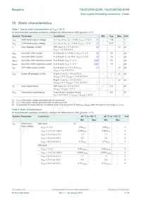 74LVCH2T45DC-Q100H Datasheet Pagina 5