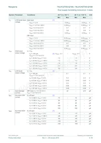 74LVCH2T45DC-Q100H Datasheet Pagina 6