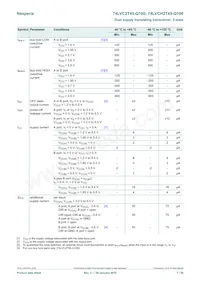 74LVCH2T45DC-Q100H Datasheet Pagina 7