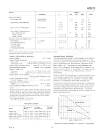 AD8013ANZ Datasheet Page 3