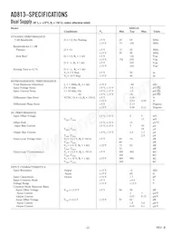 AD813AR-14-REEL7 Datasheet Pagina 2