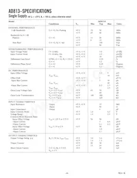 AD813AR-14-REEL7 Datasheet Pagina 4