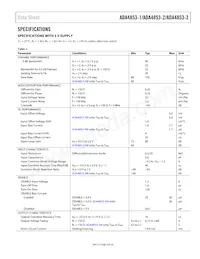 ADA4853-3YCPZ-R2 Datasheet Page 3