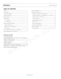 ADA4856-3YCPZ-R2 Datasheet Page 2