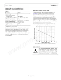 ADA4859-3ACPZ-R2 Datasheet Pagina 5