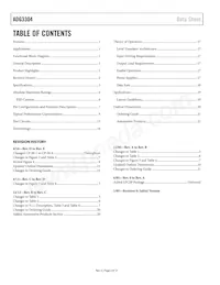 ADG3304BCBZ-REEL Datasheet Pagina 2