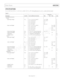 ADG3304BCBZ-REEL Datasheet Pagina 3